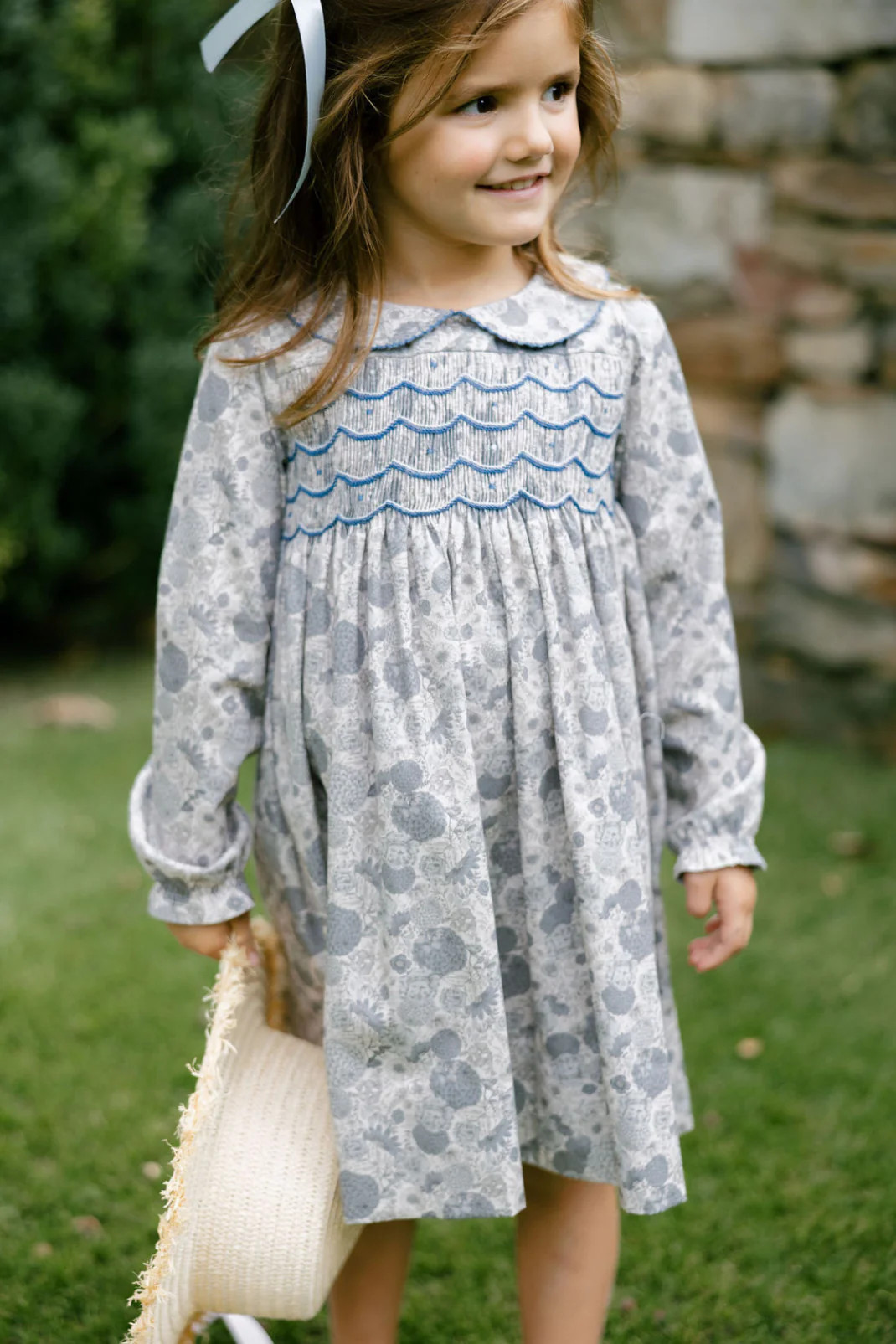 Clara Dress in Dahlia Daze | Baybala