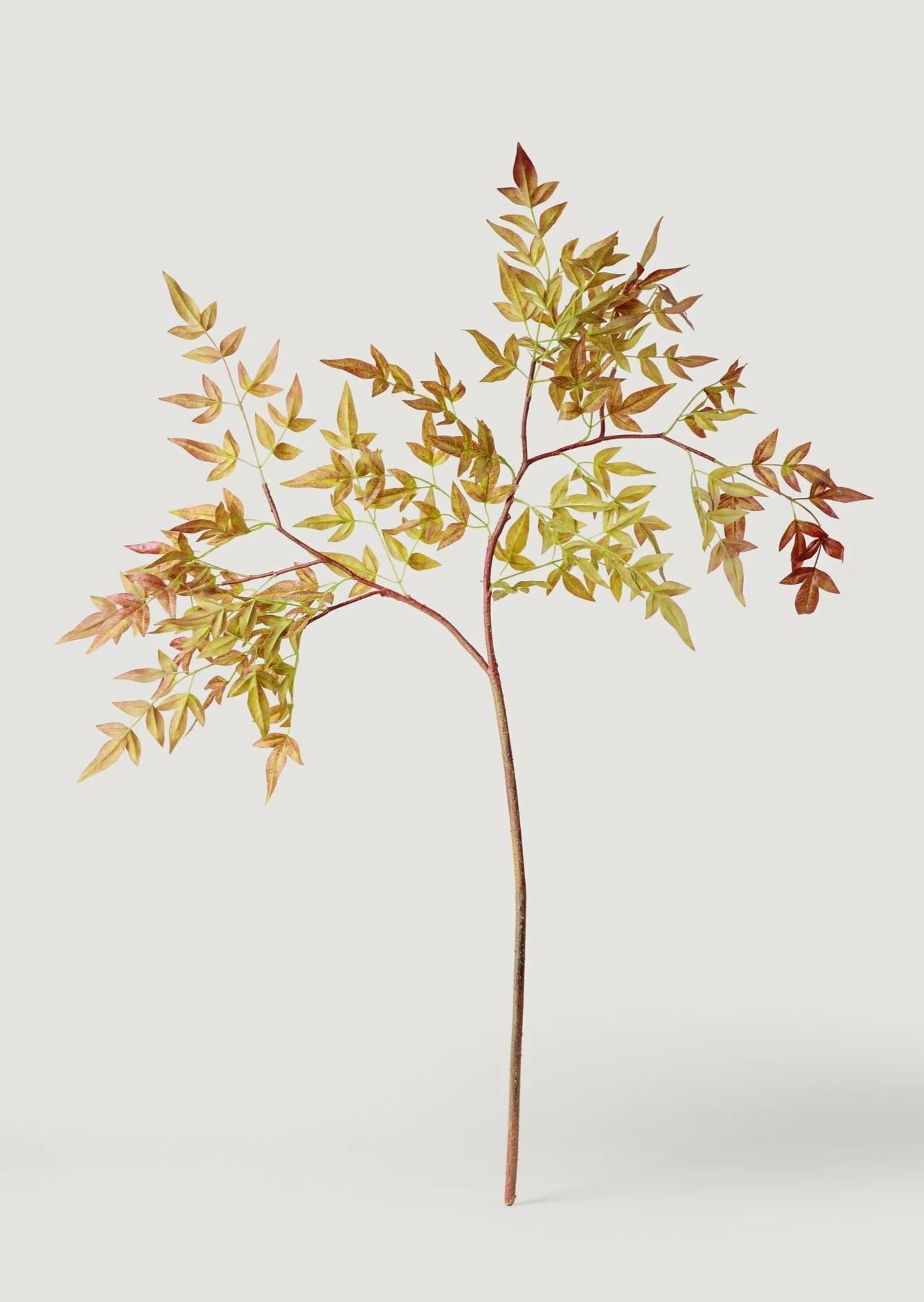 Tall Nandina Leaf Branch | Artificial Green Stems at Afloral.com | Afloral