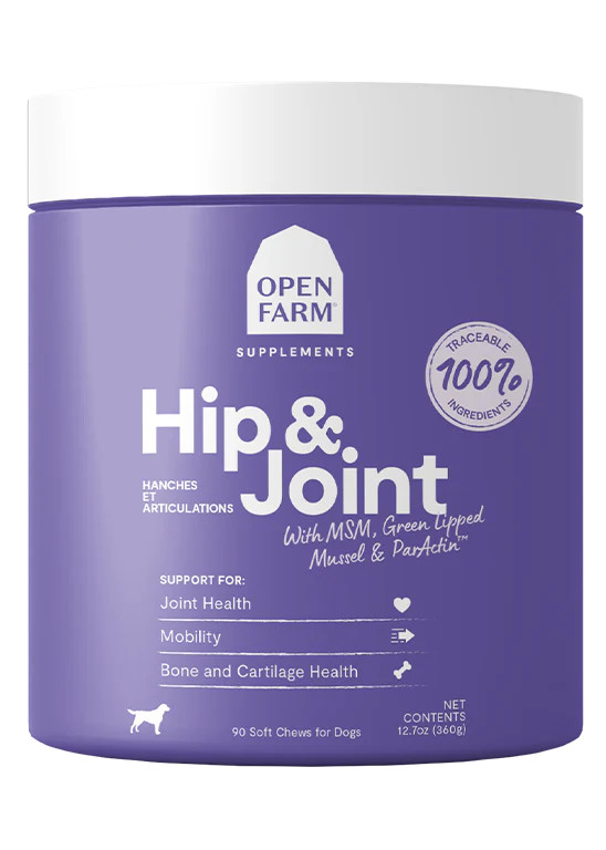 Hip and Joint Supplements for Dogs - Open Farm | Open Farm Pet