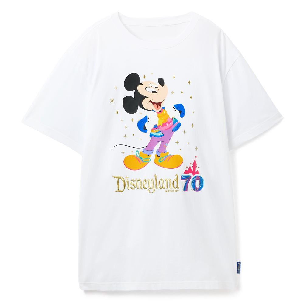 Mickey Mouse T-Shirt for Adults – Disneyland 70th Anniversary | Disney Store