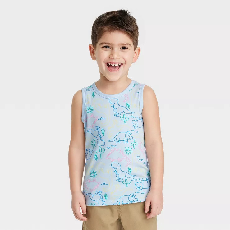 Toddler Boys' Striped Tank Top - Cat & Jack™ | Target
