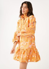 Emmerson Dress Orange Blossom Organza | Abbey Glass