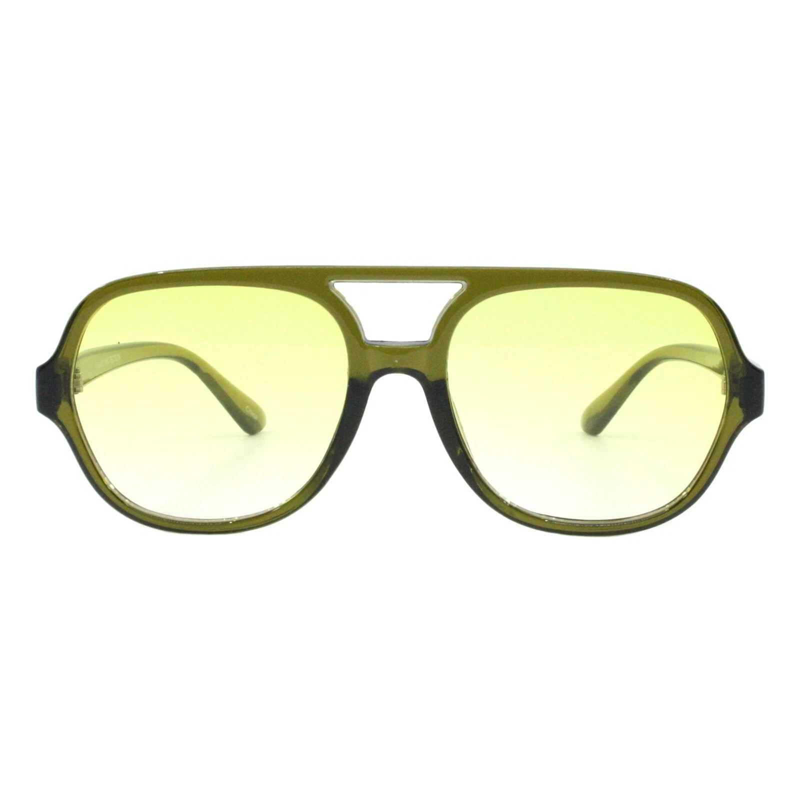 Unisex Retro Fashion Sunglasses Flat Top Racer Pilot Translucent Colors UV400 | eBay US