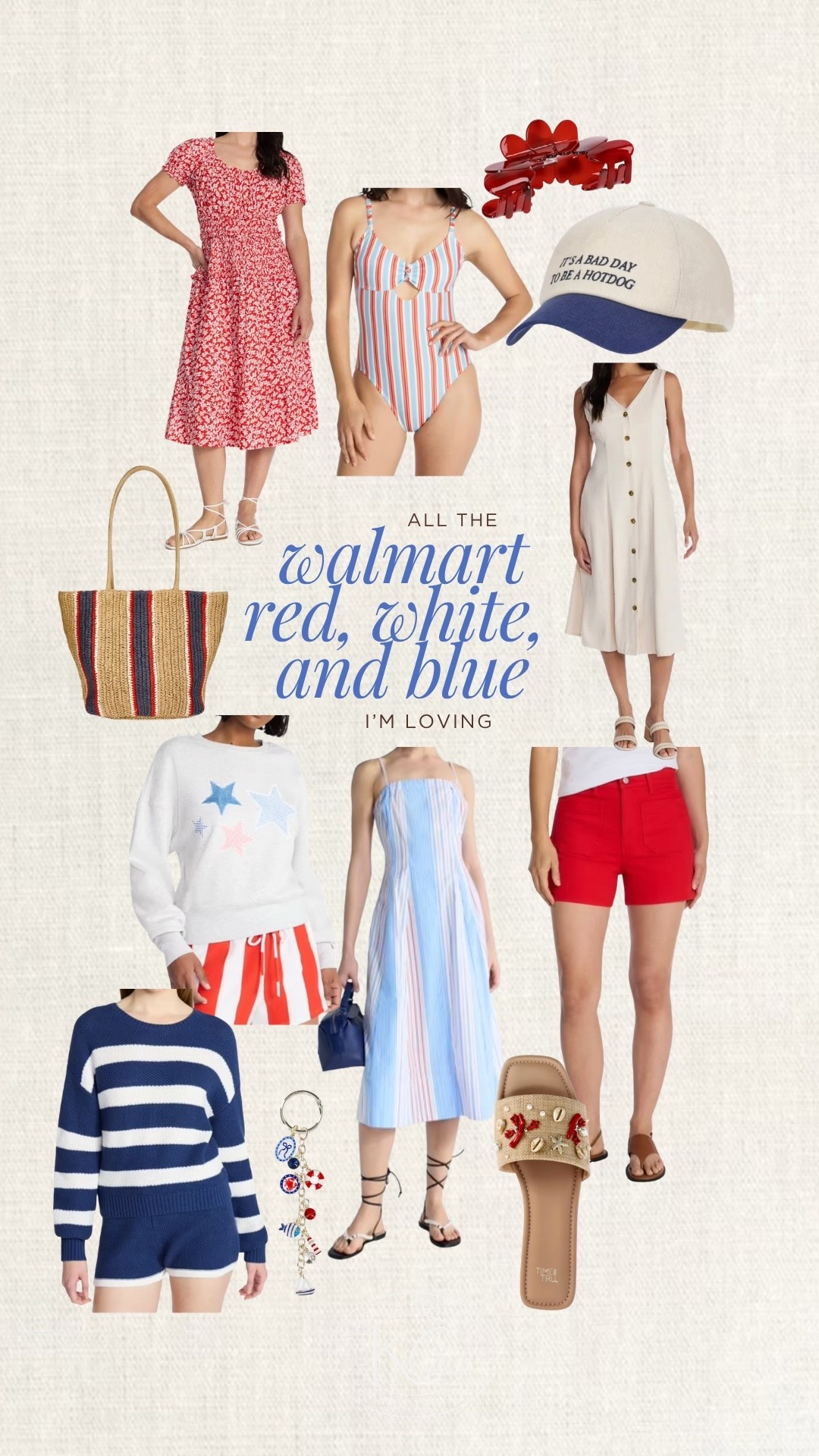 Tis the season of all the red, white, and blue clothing! Here are the pieces I’m loving from Walmart!

#LTKSeasonal #LTKOver40 #LTKPlusSize