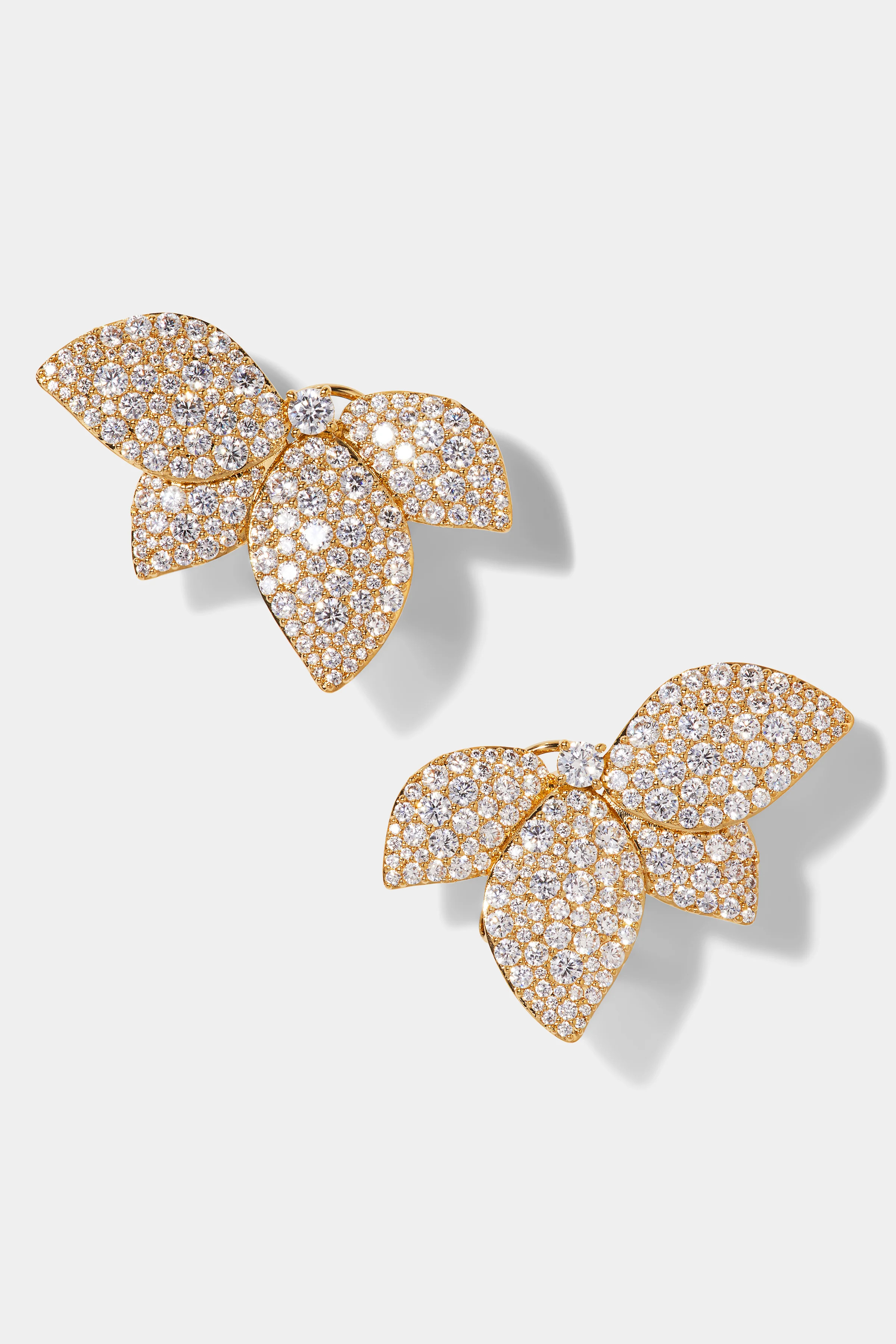 STARLET LEAF STUD EARRINGS | NADRI