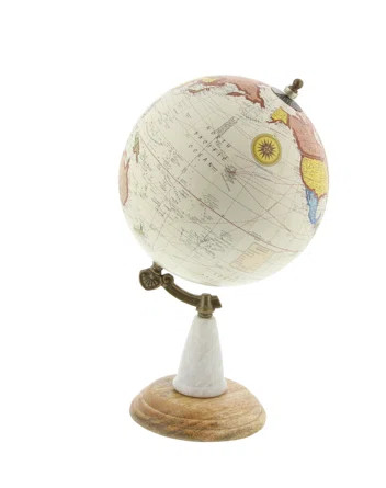 Sand & Stable Wood Metal Marble Globe | Wayfair | Wayfair Professional