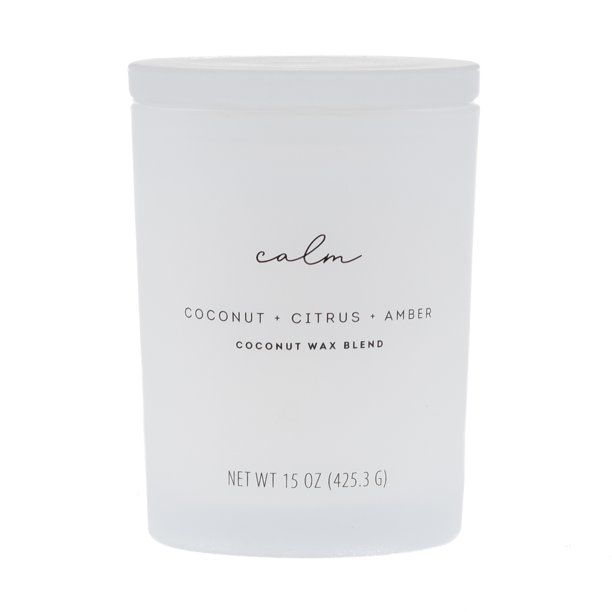 Allswell 15oz Scented 2-Wick Spa Candle - Calm (Coconut + Citrus + Amber) - Walmart.com | Walmart (US)