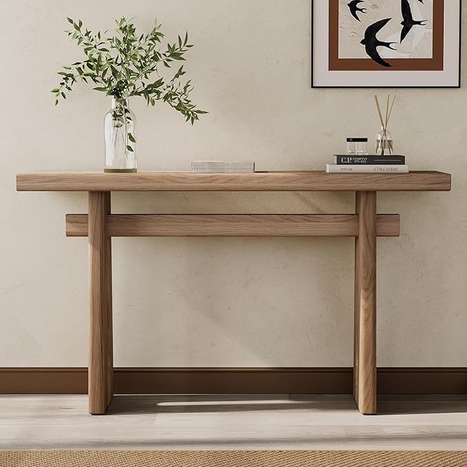 Christopher Knight Home Hirai Narrow Console Table with Geometric Silhouette, Entryway Table with... | Amazon (US)