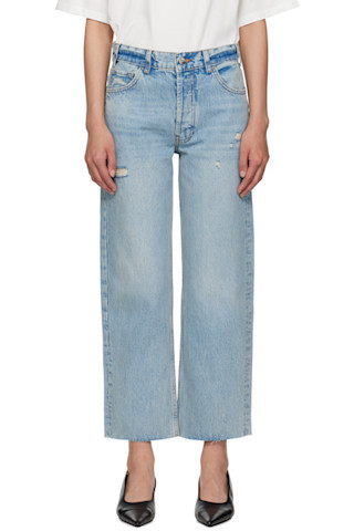 Blue Gavin Jeans | SSENSE