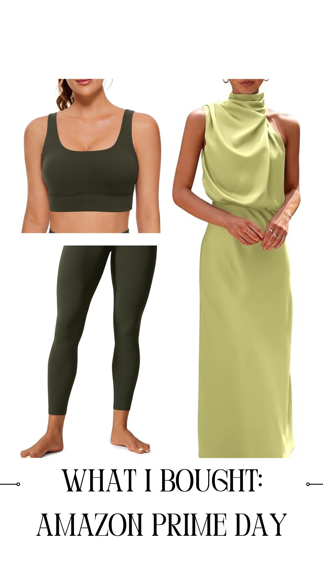 What I bought during Amazon Prime Day in Canada! I’ve been meaning to try CRZ Yoga for a while now, and $35 each for leggings or a sports bra is a great deal! I also picked up this pretty limey dress from Pretty Garden for $50 too which is perfect for a wedding guest dress or special occasion! 

Prime day, prime day Canada, Amazon prime, Amazon Canada, lime dress, wedding guest dress, bridesmaid dress 

#LTKcanada #LTKwedding #LTKsummer