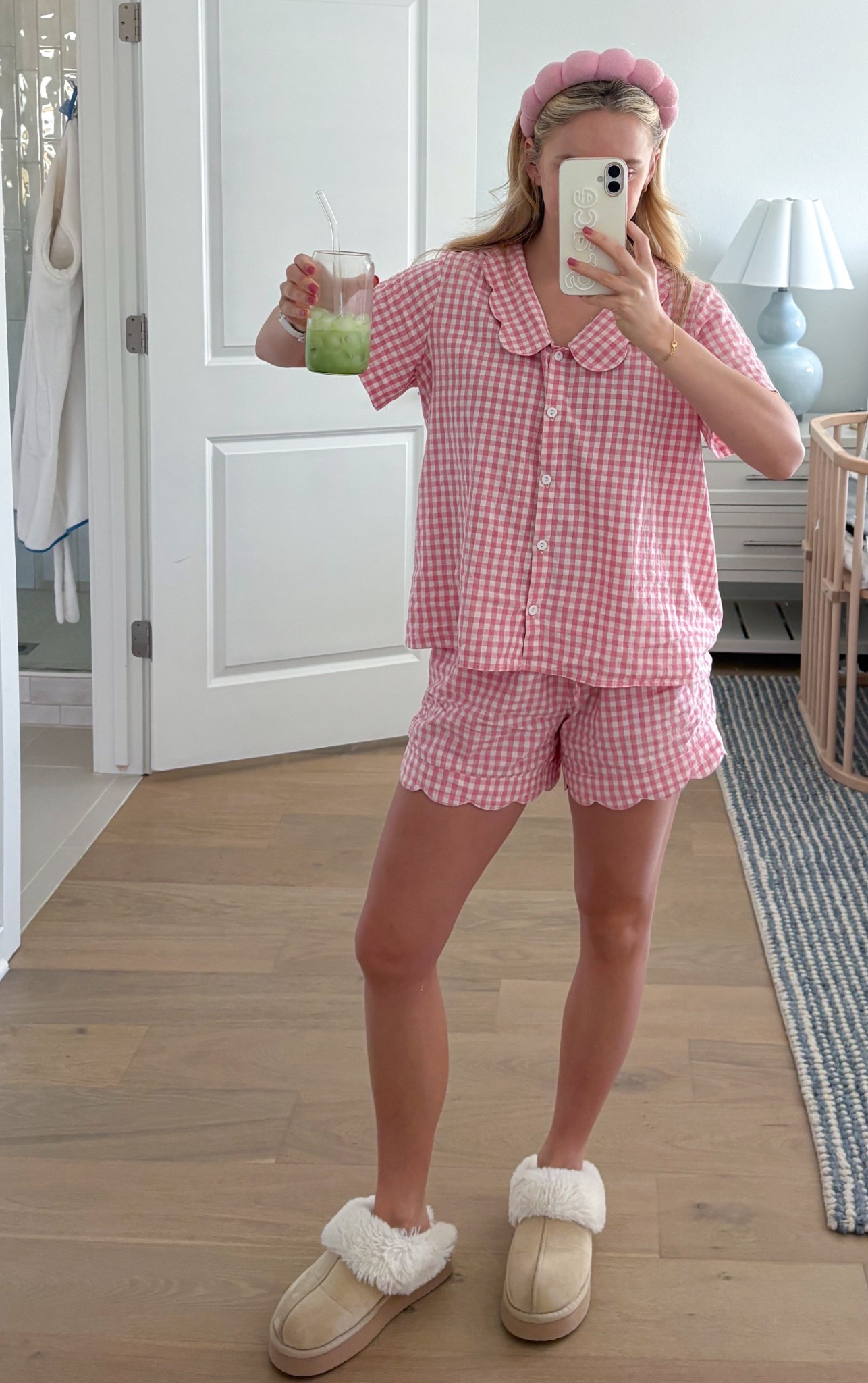 valentines pjs! girly 🩷

#LTKValentine #LTKmorningroutine #LTKSeasonal