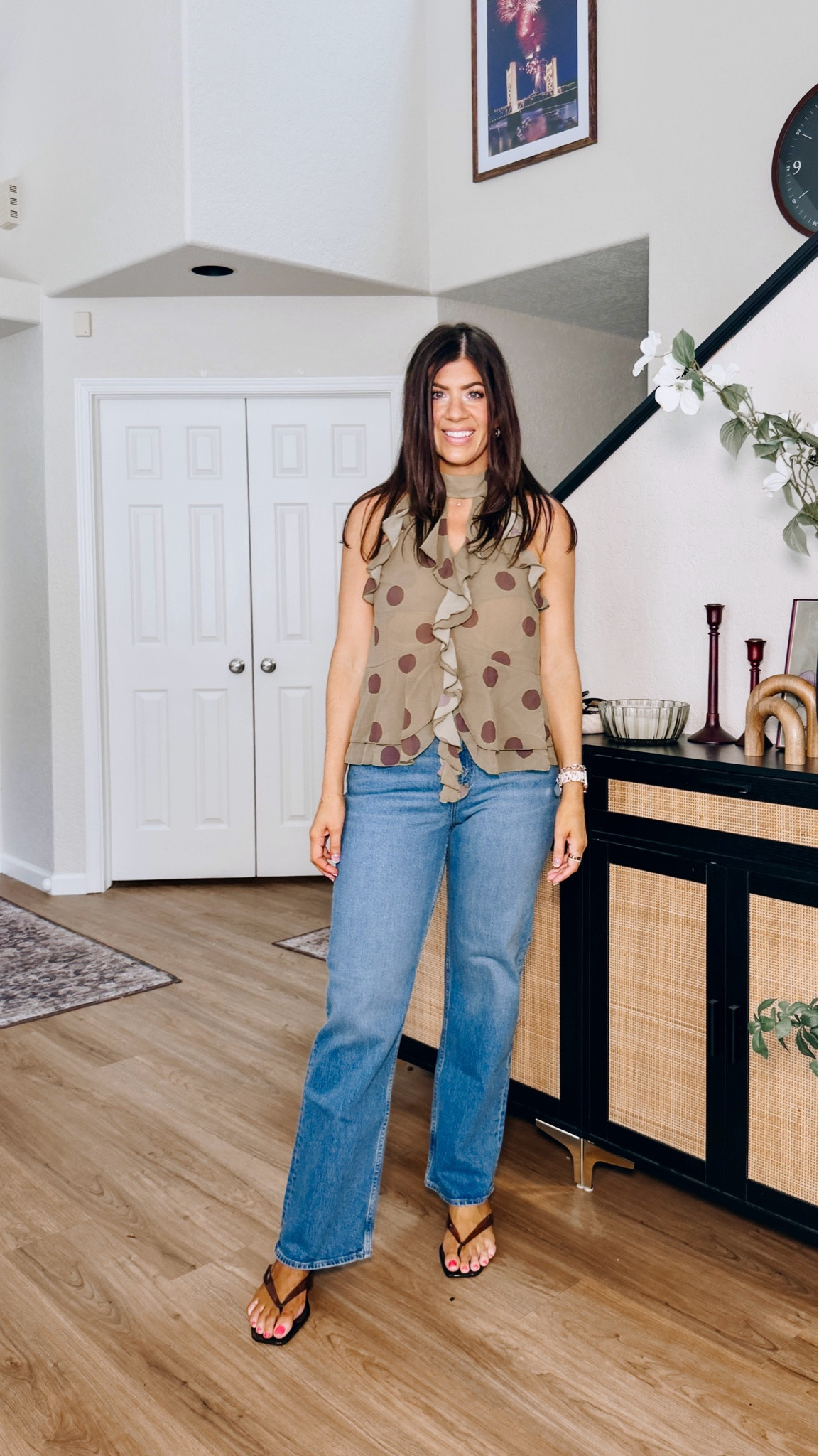 Medium top
29 curvy jeans 
Going out tops, summer tops, jeans and a top, affordable tops, summer midsize outfit, date night, girls night

#LTKTall #LTKMidsize #LTKOver40