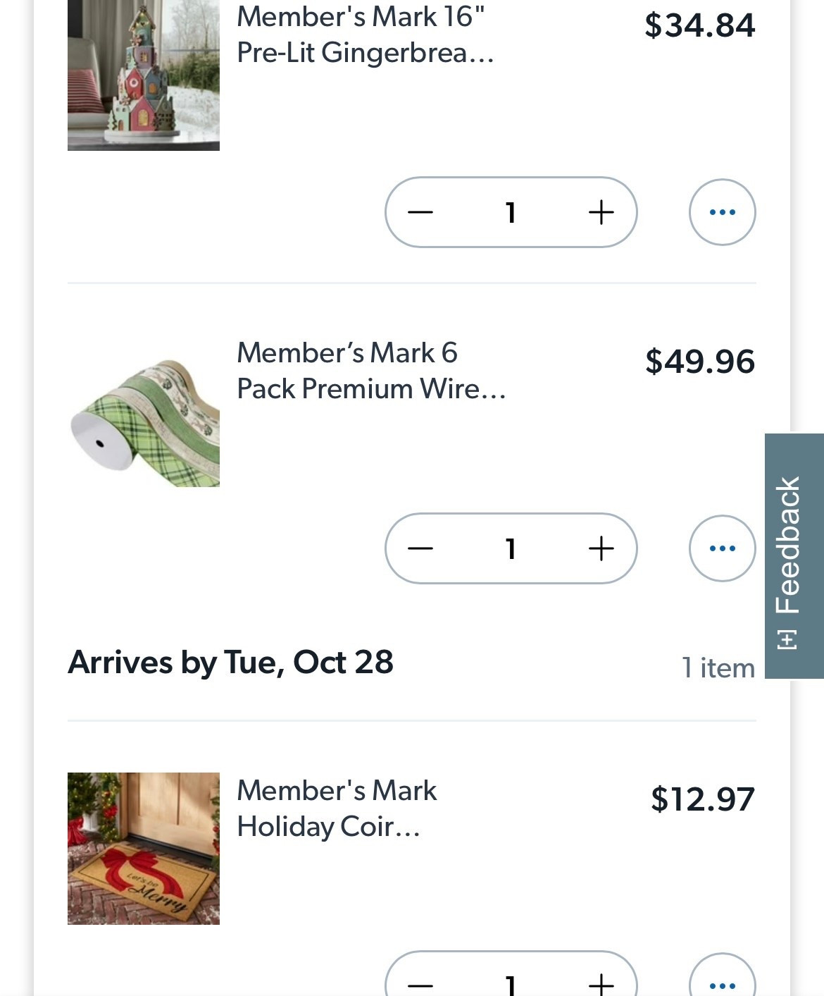 What’s in your Sam’s club Christmas decor cart?!

#LTKGiftGuide #LTKHoliday #LTKSeasonal