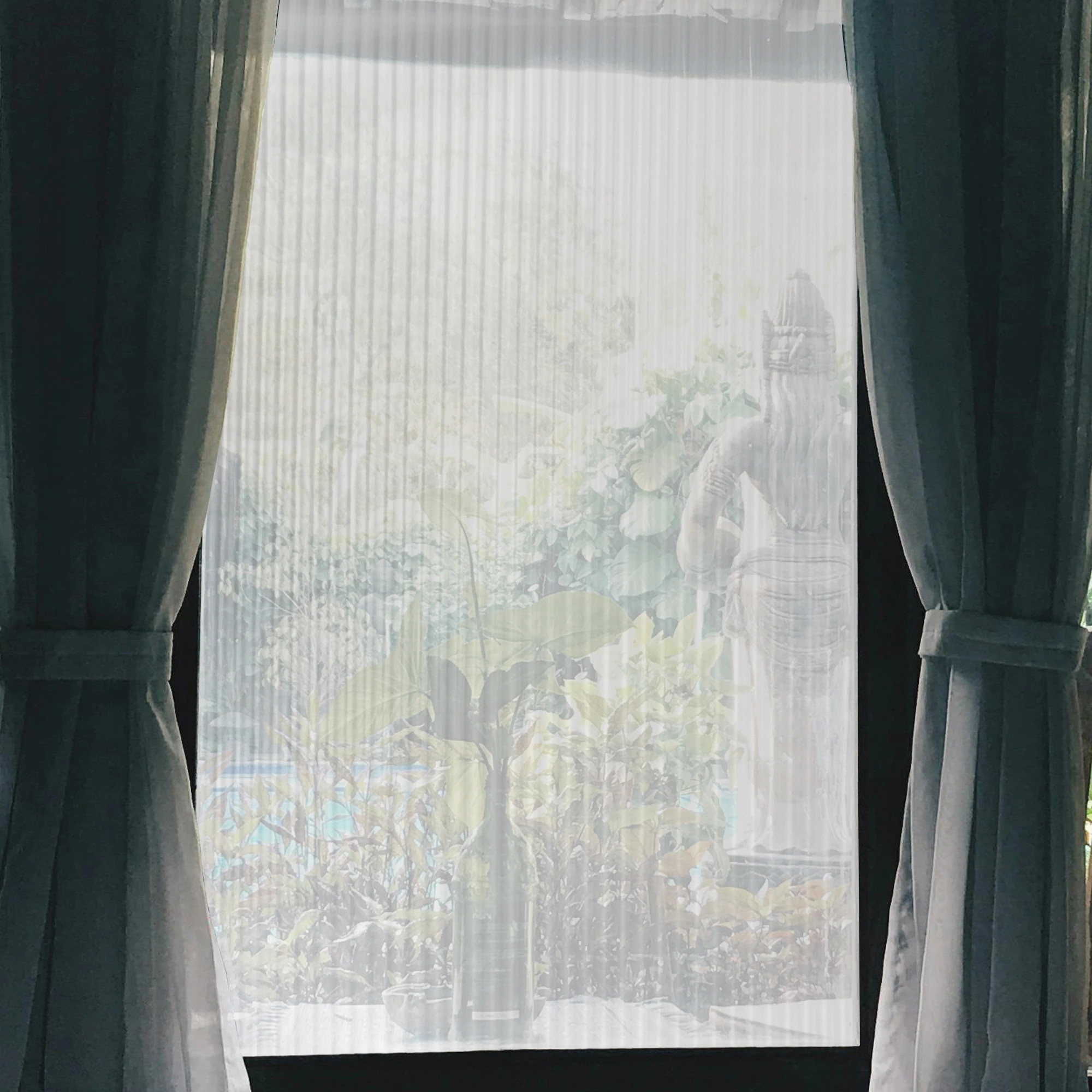 Unique Bargains Vertical Pattern Window Privacy Film Self-adhesive Glass Window Sticker Window Privacy Film for Home Office 78.74 Inch L x 17.72 Inch | Lowe's