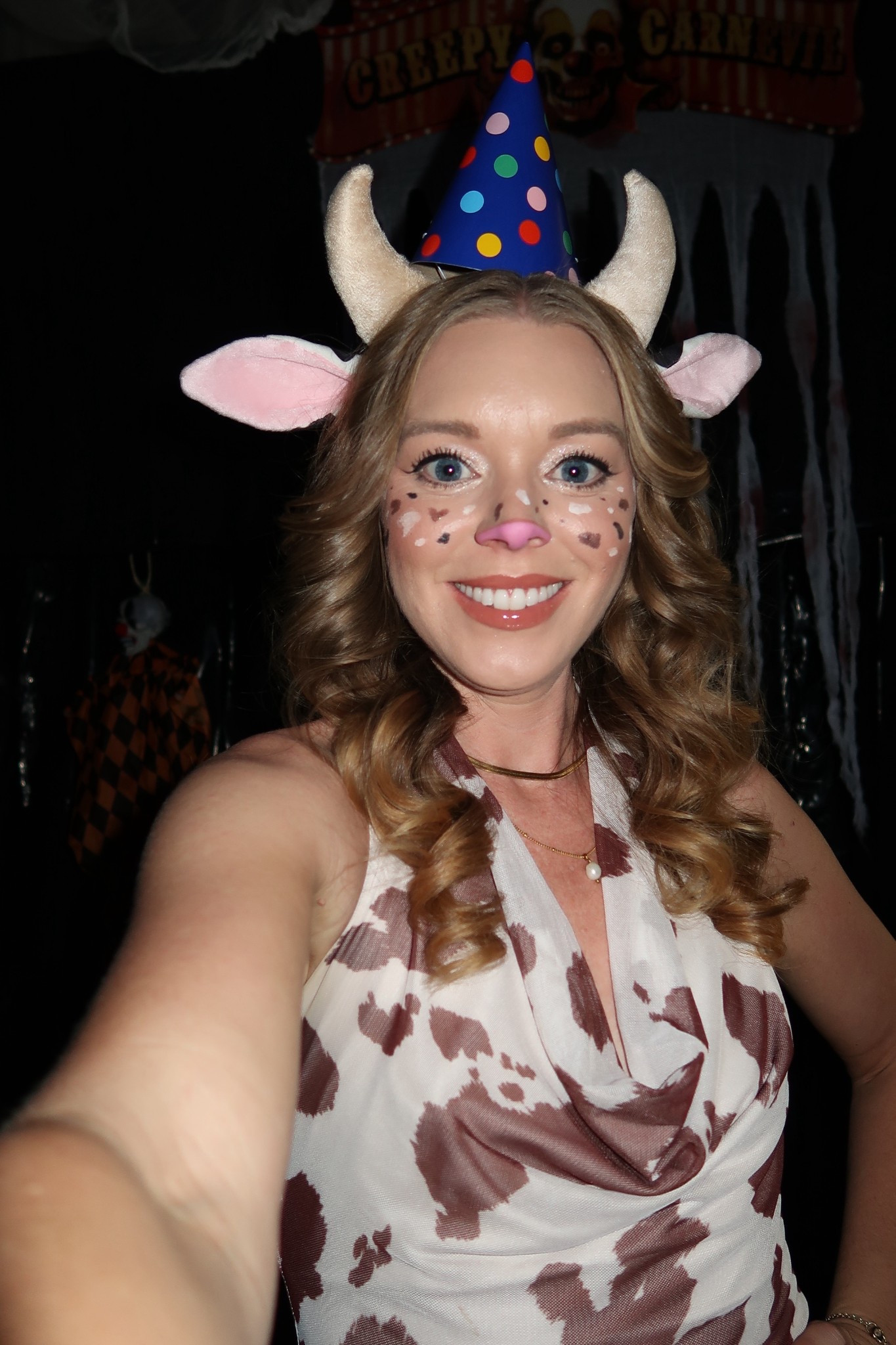 Halloween cow makeup! 🐄✨

#LTKHalloween #LTKU #LTKBeauty