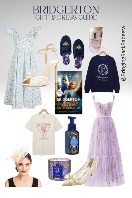 Bridgerton gift guide & Bridgerton outfits all linked here. If you’re invited to a Bridgerton themed party or have a friend obsessed with the show here are perfect gifts! 

Tea party / Bridgerton / high tea / birthday gift / friend gift / wedding gift / bath and body works sale

#LTKParties #LTKGiftGuide #LTKWedding