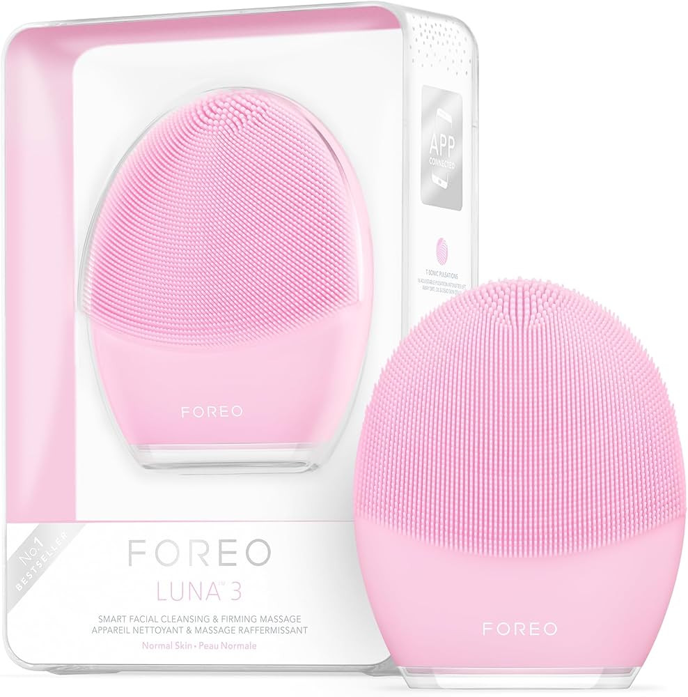 FOREO Luna 3 Facial Cleansing Brush | Anti Aging Face Massager | Enhances Absorption of Facial Sk... | Amazon (US)