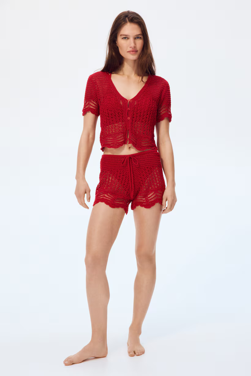 Crochet-look beach top | H&M (UK, MY, IN, SG, PH, TW, HK)