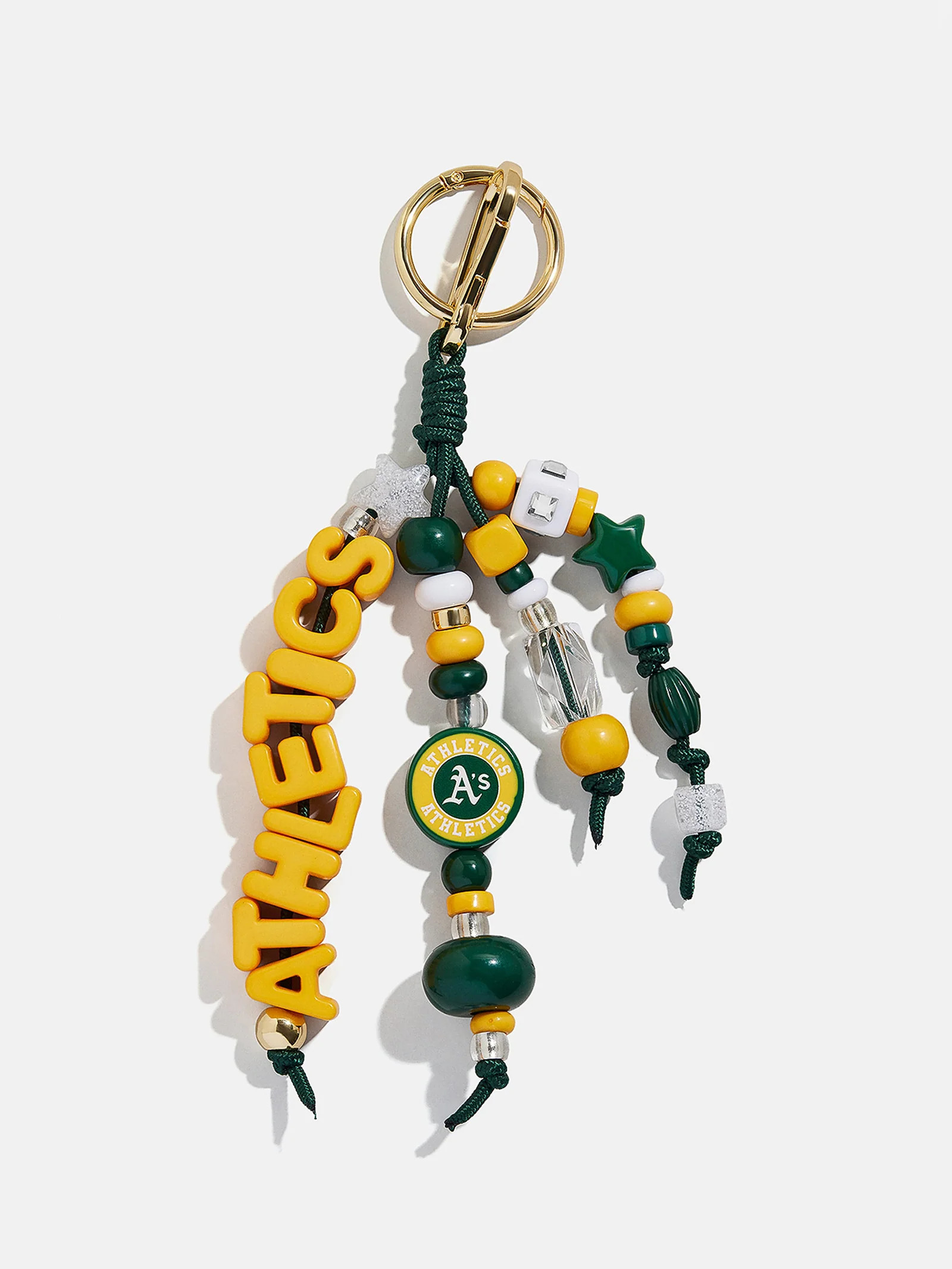 MLB Beaded Bag Charm - Athletics | BaubleBar
