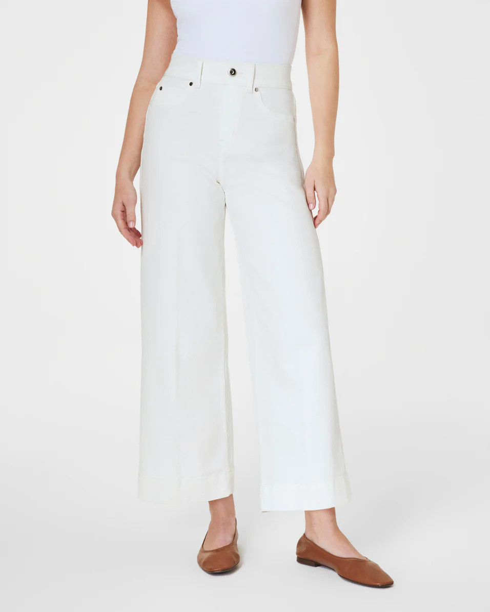 Cropped Wide Leg Jeans | Spanx