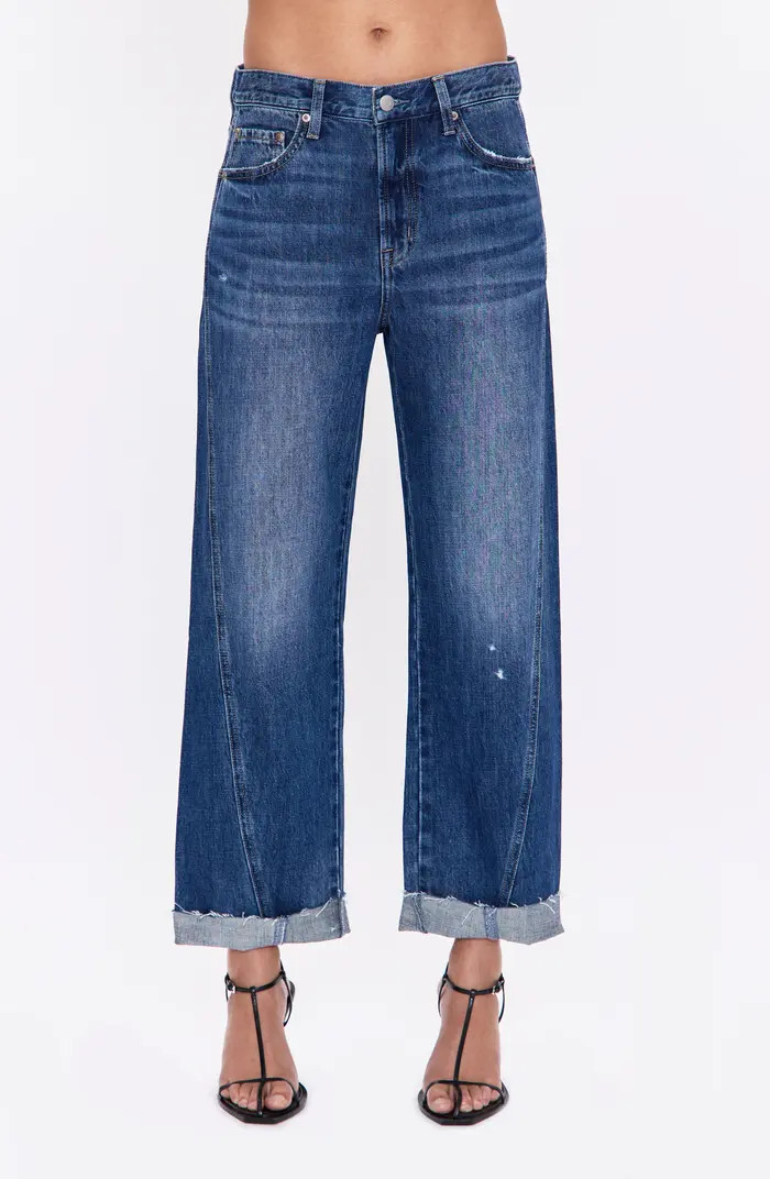 Pistola Kacey Cuffed High Waist Boyfriend Jeans | Nordstrom | Nordstrom