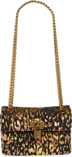 Leopard Print Velvet Mini Brixton Crossbody Bag | Nordstrom Rack