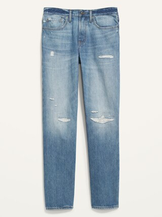 Original Loose Non-Stretch Gender-Neutral Ripped Jeans for Adults | Old Navy (US)