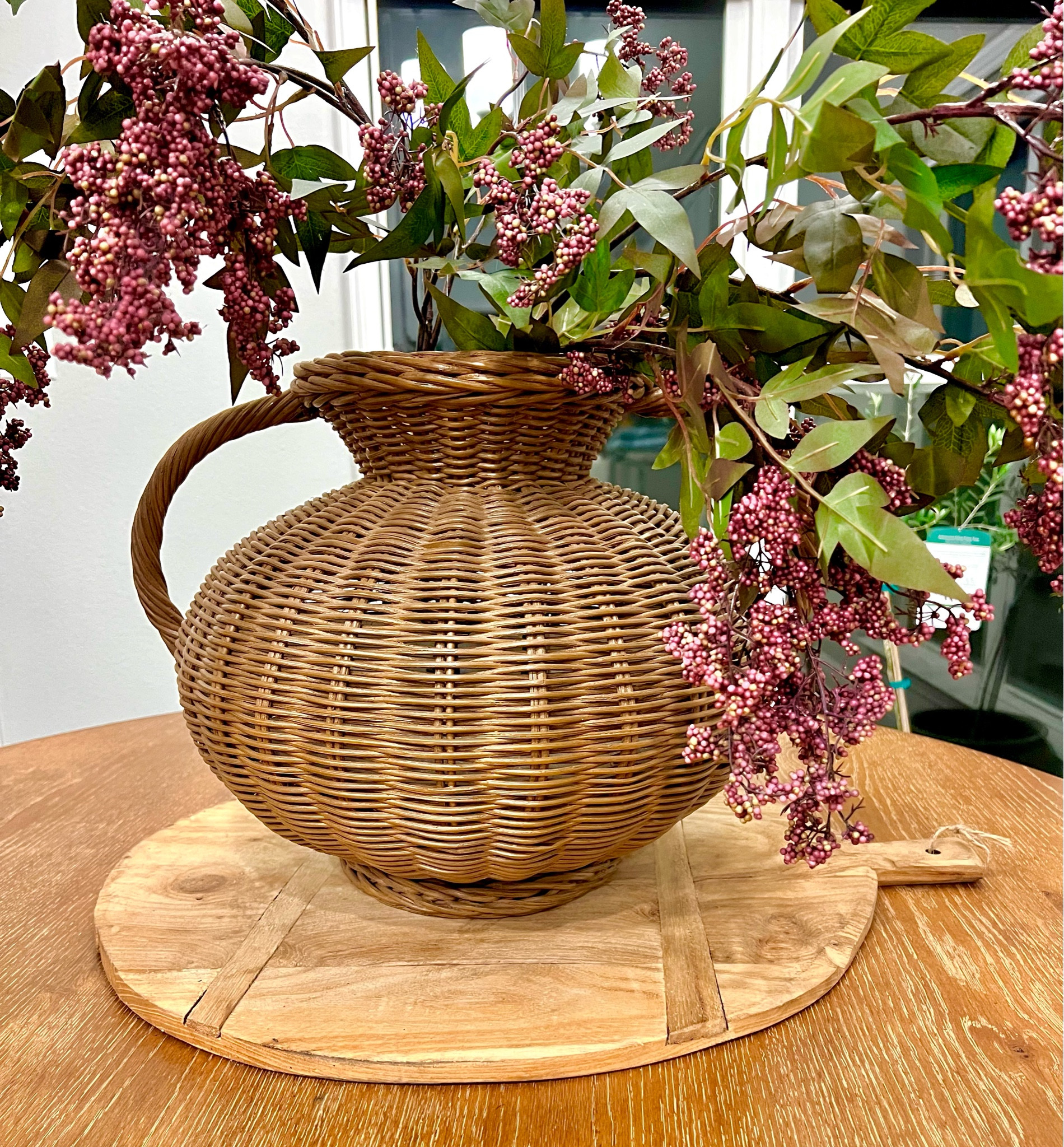 #wickervase #mcgeeandcompany
This vis is large in size and very well constructed 

#LTKU #LTKGiftGuide #LTKHome