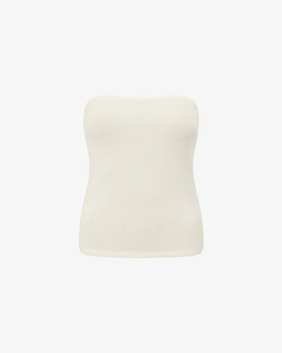 IM Terry Longline Bandeau | Coconut | Crop Shop Boutique AU