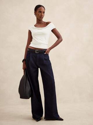 Off-Shoulder Top | Banana Republic Factory