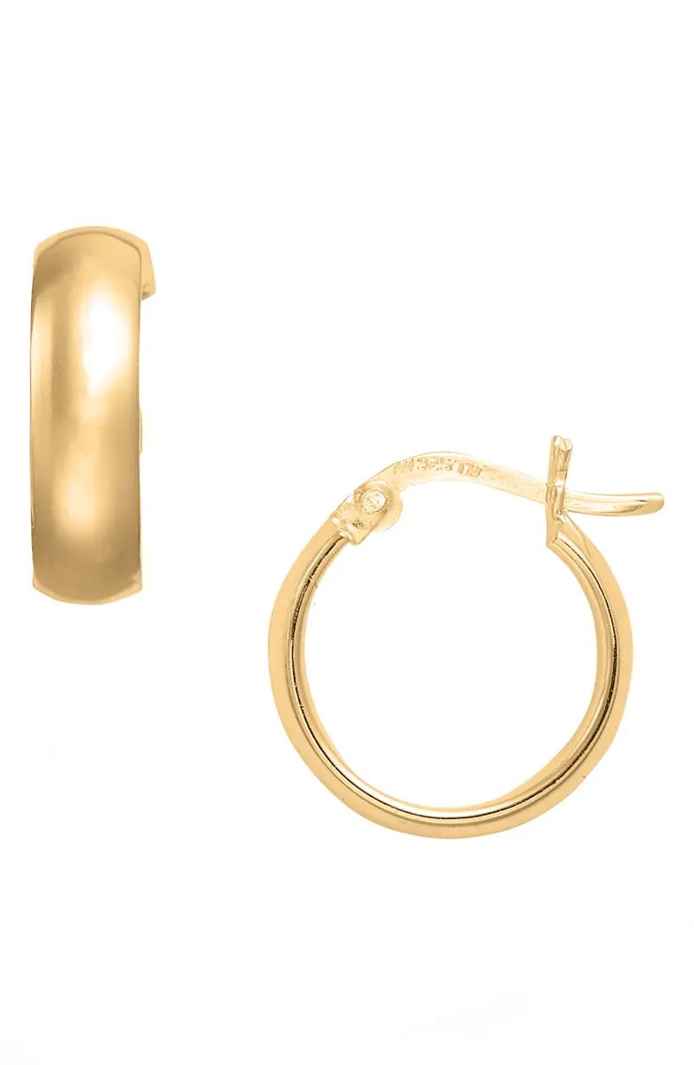 Small Curved Hoop Earrings | Nordstrom