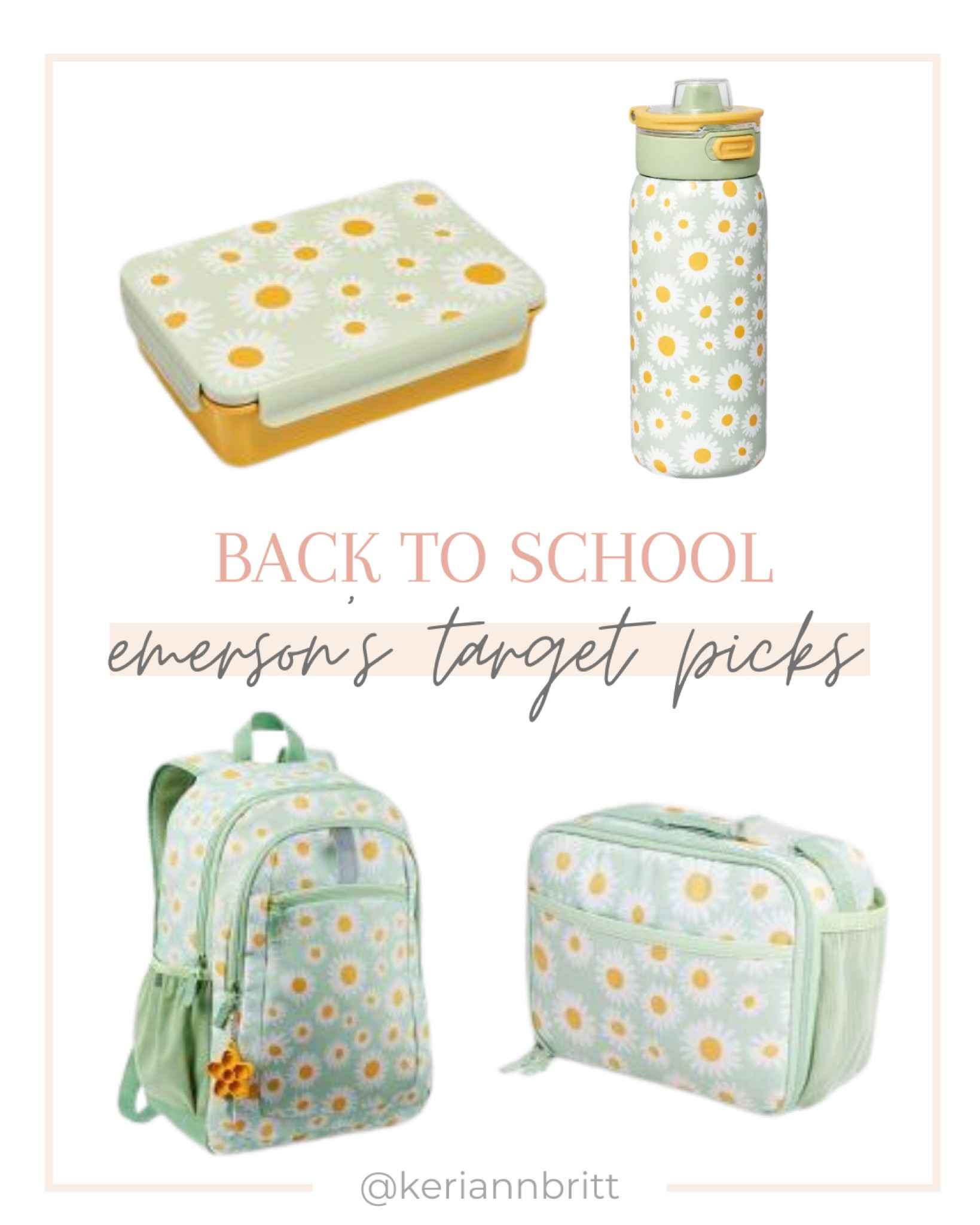 Target backpack 2024 lunch box