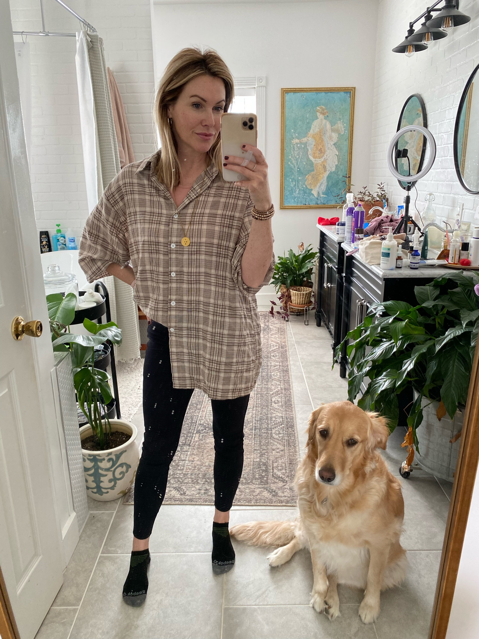 Cutest oversized button up under $20

#LTKGiftGuide #LTKsalealert #LTKunder50