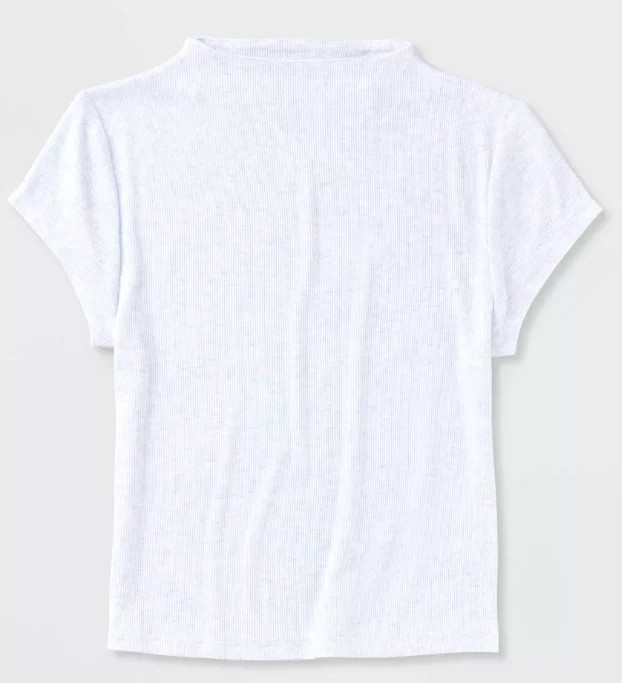 NEW Wild Fable Women's Slim Mock Turtleneck T-Shirt Gray Size XXS | eBay US