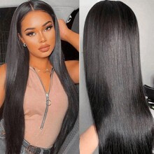 Unice Hair Pre Everything Frontal Wig Pre Bleached Pre Cut x Lace Front Wig Straight Lace Front Wig Human Hair Wigs Plucked For Women UNice Hair | SHEIN