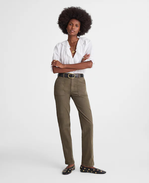 Utility Straight-Leg Pants | Madewell