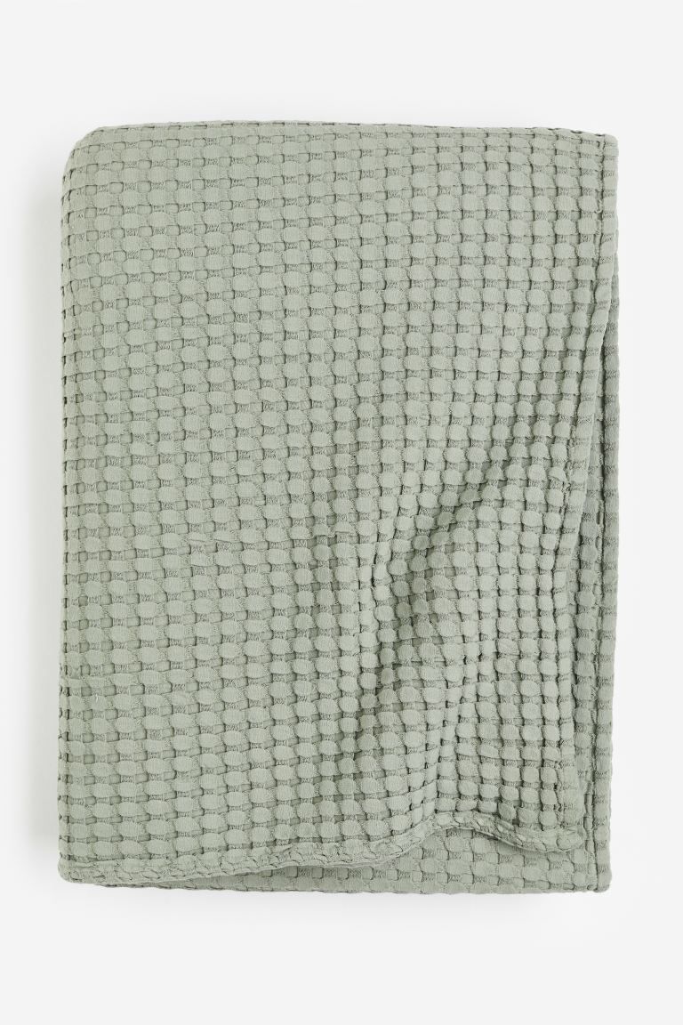 Waffled Cotton Bedspread | H&M (US + CA)