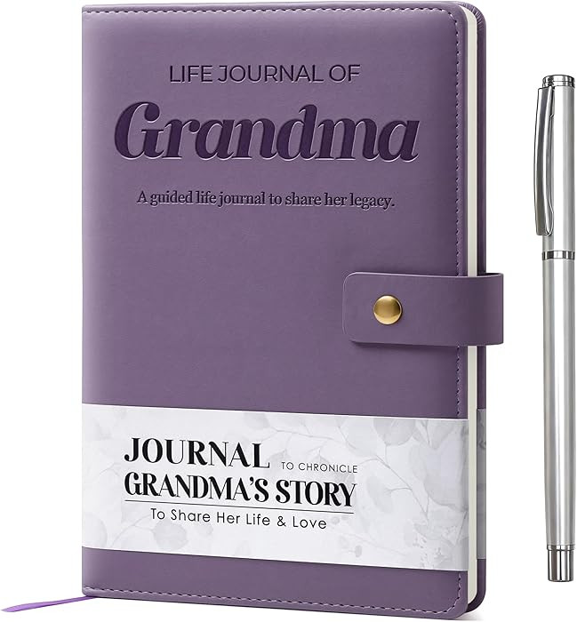 Grandma I Want to Know Your Life Story Leather Journal (Hardcover) - Christmas or Birthday Gifts ... | Amazon (US)
