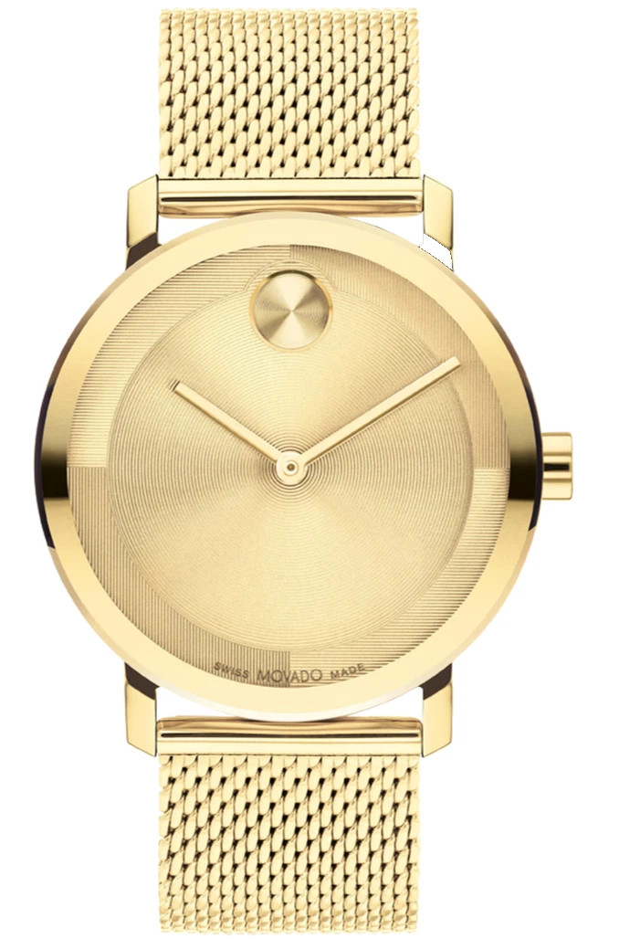 Movado Bold 3601073 Gold Dial & Stainless Steel Bracelet 40MM Womens Watch | Walmart (US)