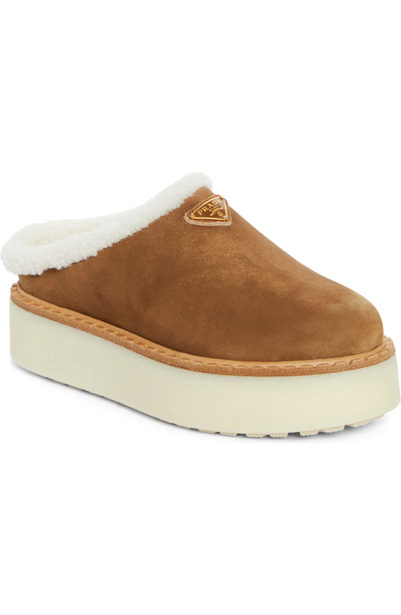 Evolve Genuine Shearling Clog (Women) | Nordstrom