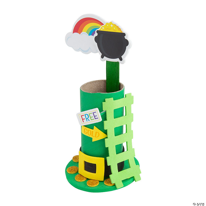 St. Patrick’s Day Leprechaun Trap Craft Kit - Makes 12 | Oriental Trading Company