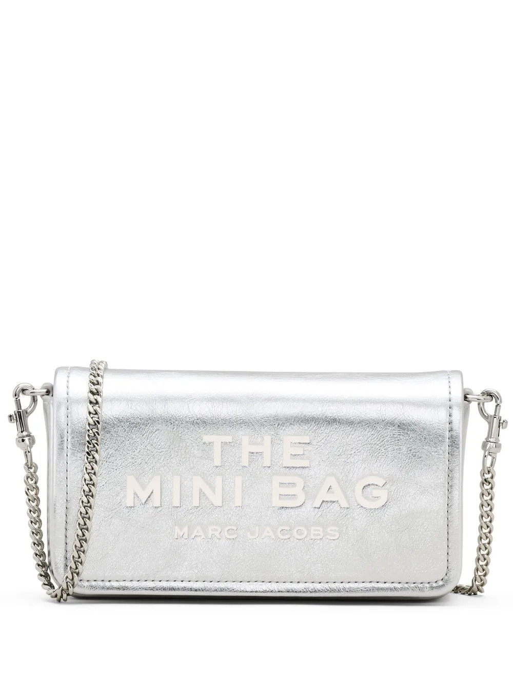 The Metallic Leather Chain Mini bag | Farfetch Global