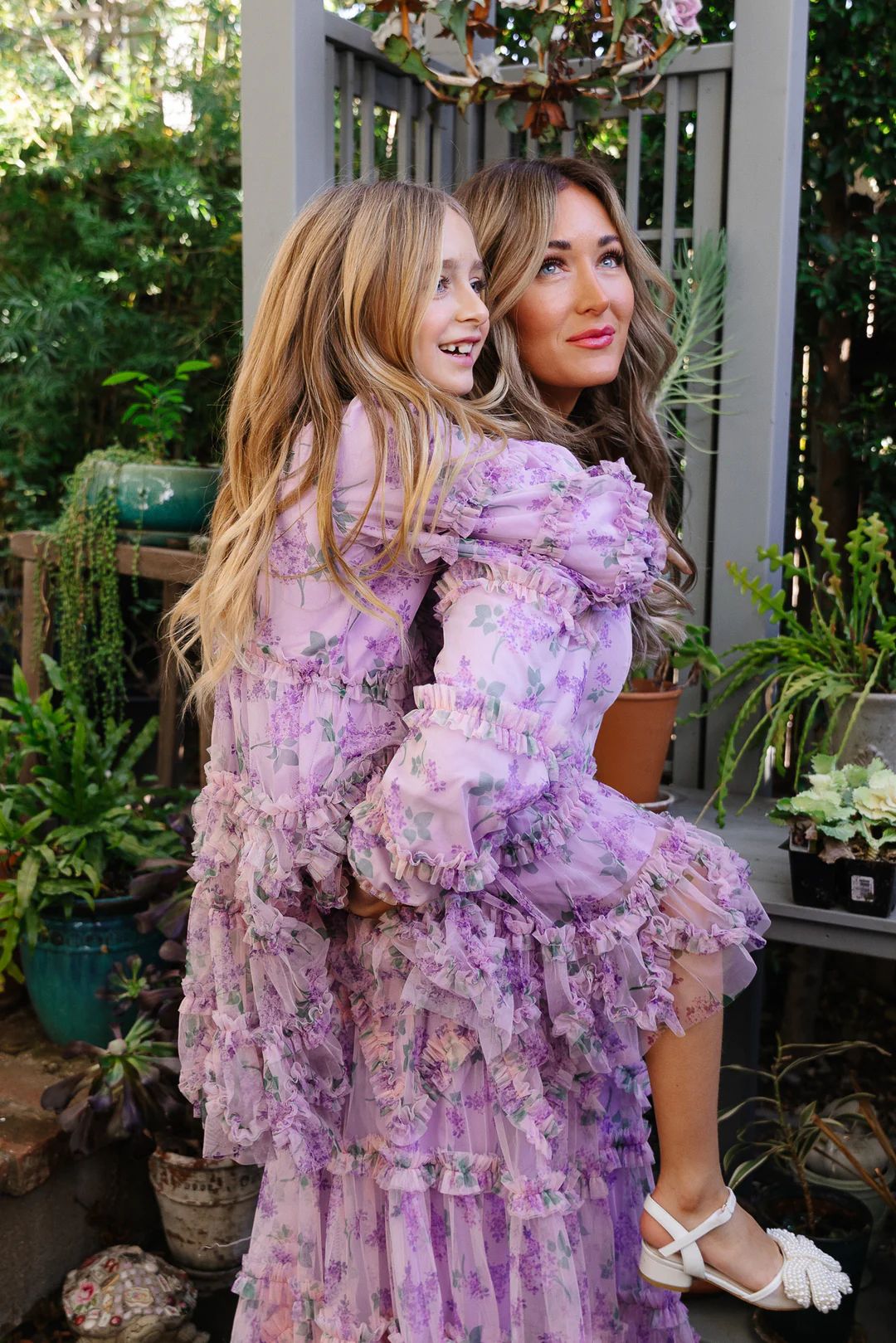 Mini Catherine Dress in Lavender | Ivy City Co