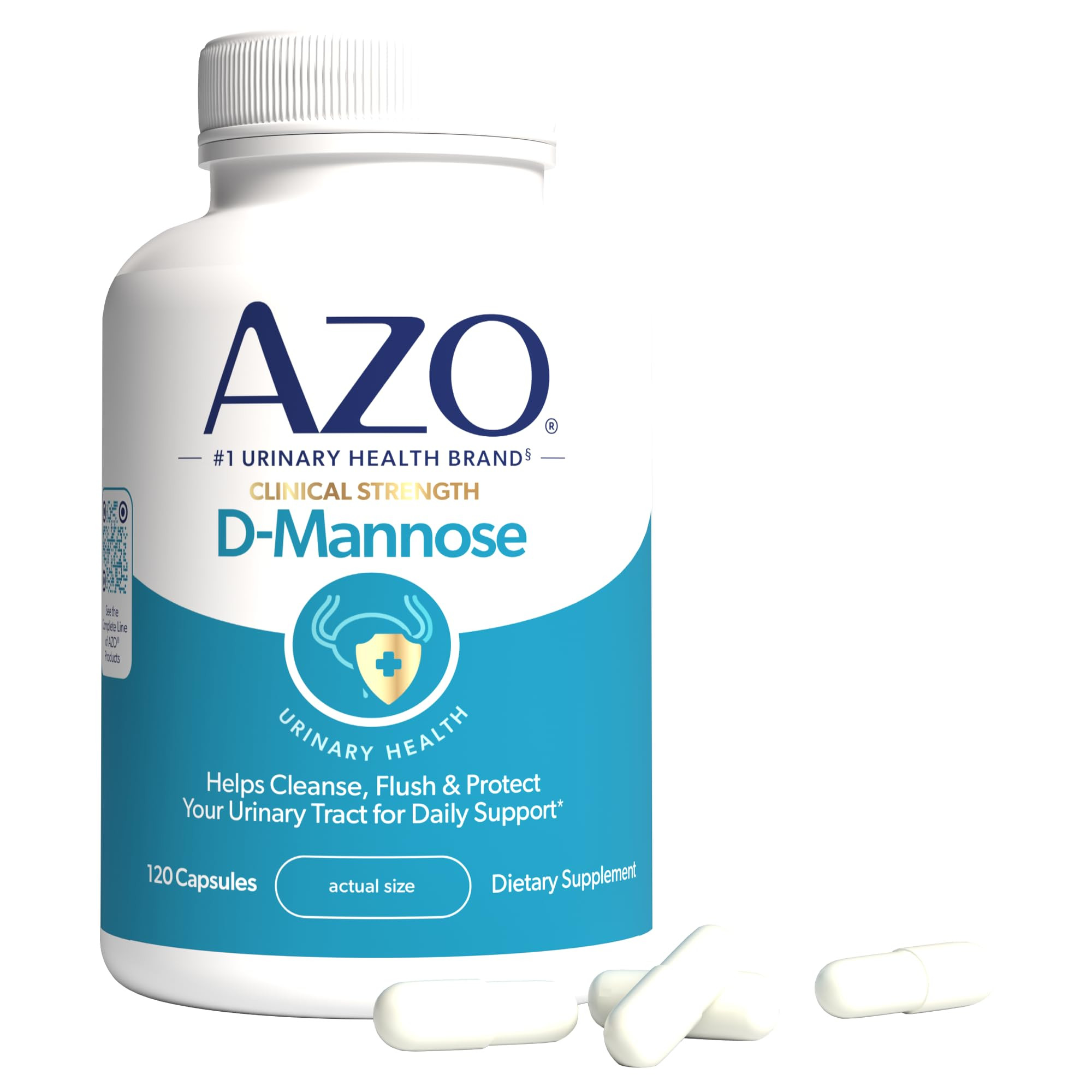 AZO D Mannose Urinary Tract Health, Cleanse, Flush & Protect The Urinary Tract, No.1 Pharmacist R... | Amazon (US)