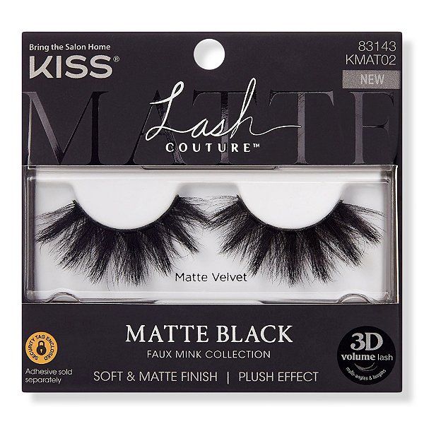 Lash Couture Matte Black Faux Mink, Matte Velvet | Ulta