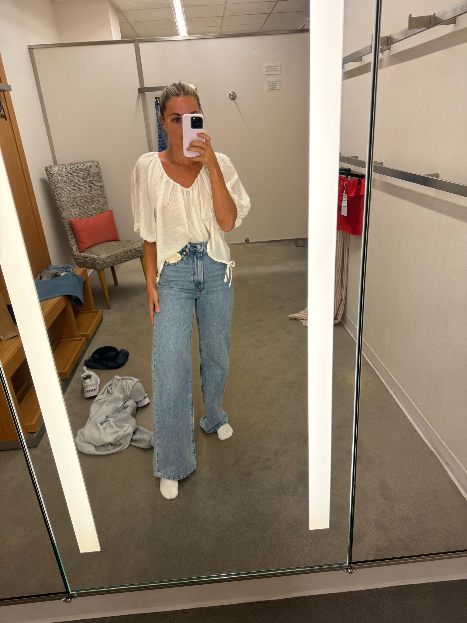 Levi Ribcage denim, true to size!