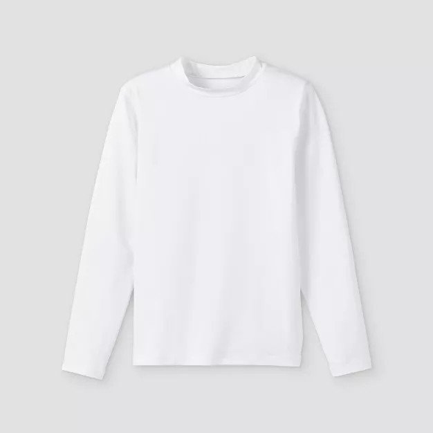 Boys' Solid Long Sleeve Rash Guard Swim Shirt - Cat & Jack™ | Target