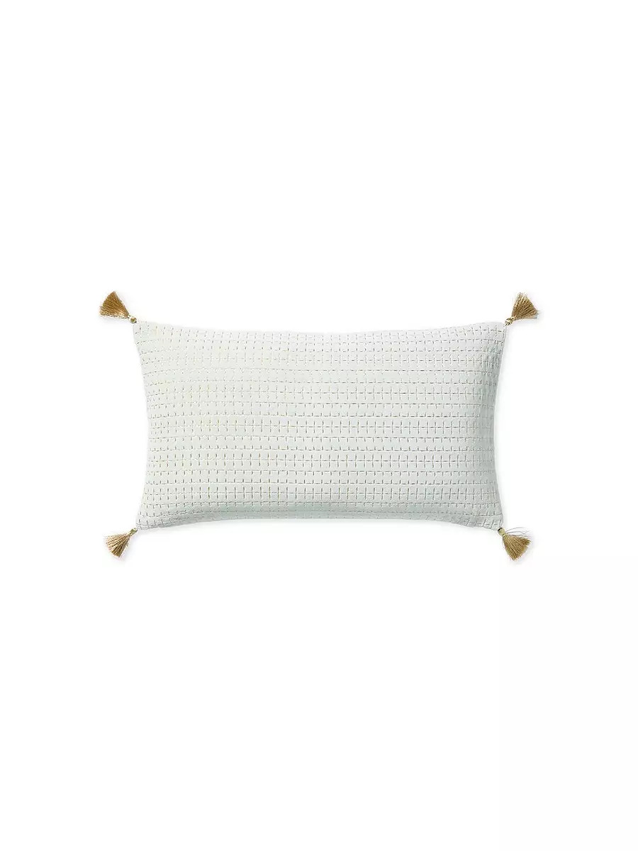 Calla Velvet Pillow Cover | Serena and Lily