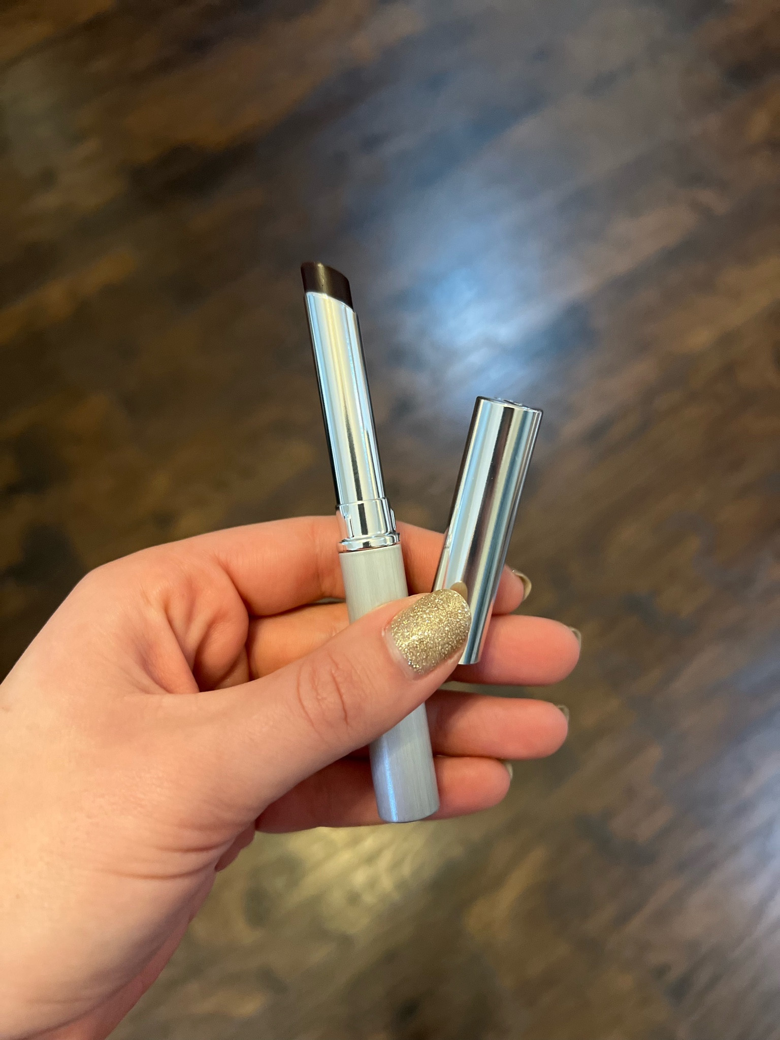 Clinique Almost Lipstick in Black Honey (Sold at Clinique and Ulta) 

“Not quite lipstick, not quite gloss—its texture is more like a balm you can easily layer. Transparent pigment glides on a sheer, glossy slip of lightweight color.”

Finish: Shine
Coverage: Sheer

#LTKHoliday #LTKbeauty #LTKfindsunder50