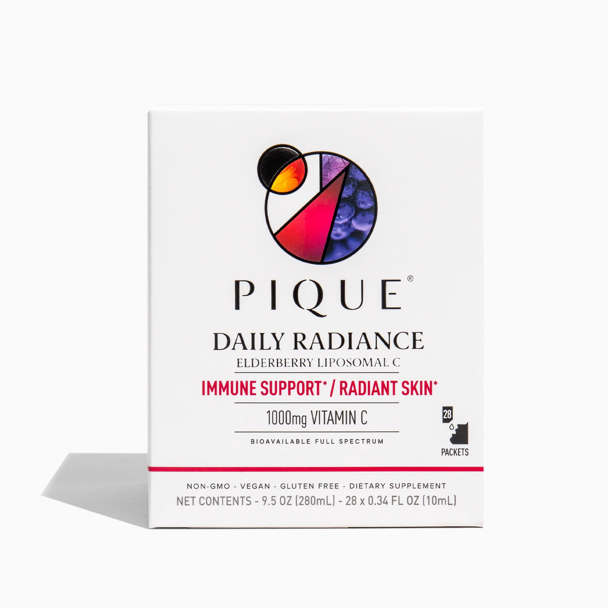 Daily Radiance | Elderberry Liposomal Vitamin C | Pique Tea